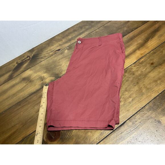 Tailor Vintage Men's 38 Shorts Red New Canaan Slim Fit Stretch - Picture 9 of 9